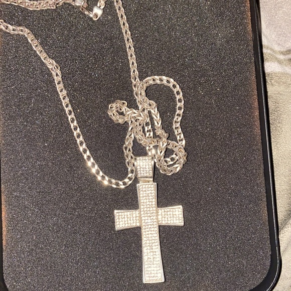 Men’s sterling silver Franco chain - Picture 1 of 1